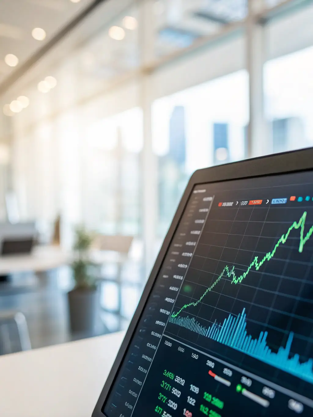 A graph showing the upward trend of a cryptocurrency investment portfolio over time, illustrating the potential for financial returns.
